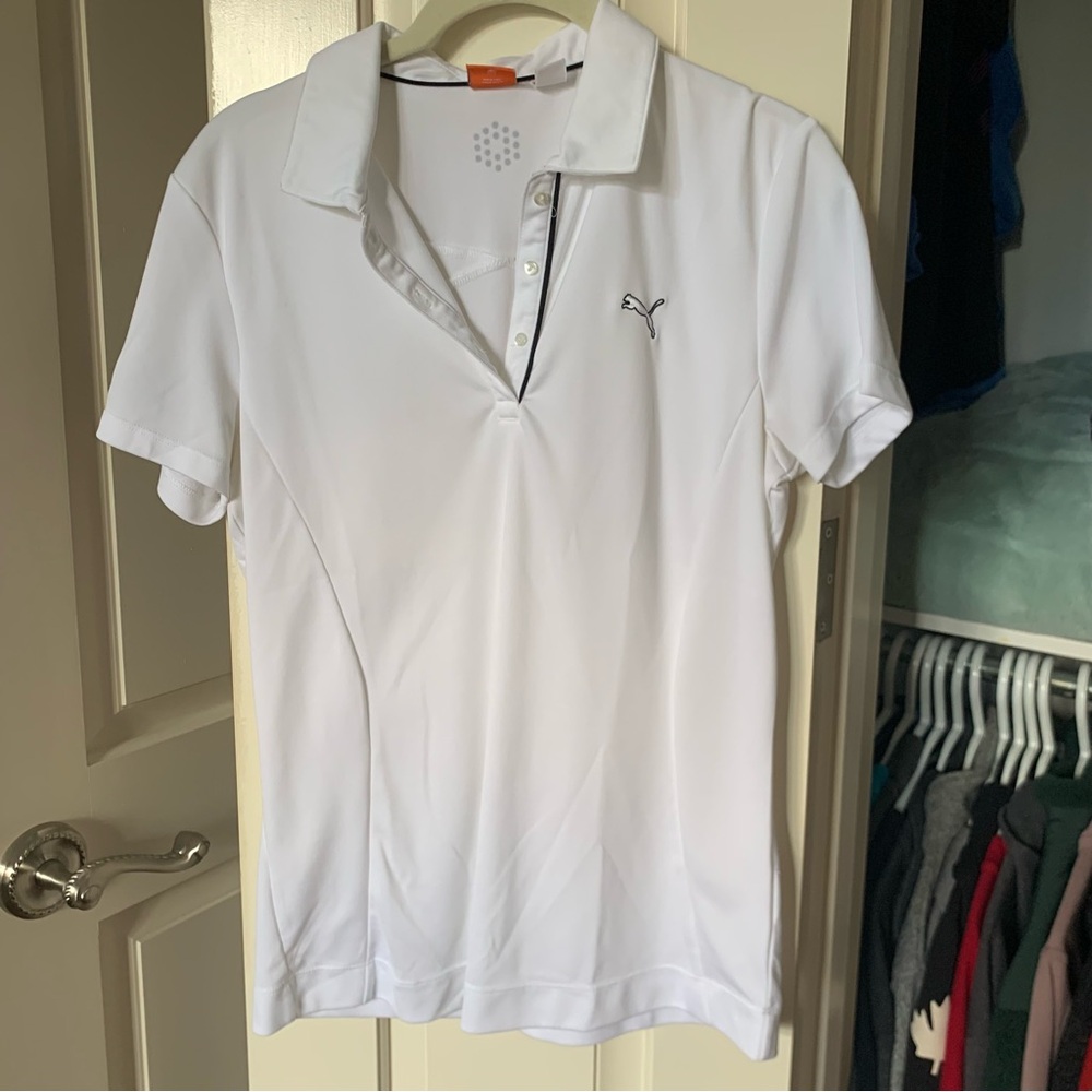 Puma Women's White Golf Shirt